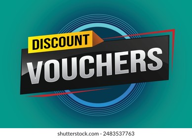 discount voucher vouchers special offer poster banner graphic design icon logo sign symbol social media website coupon advertising store shop online, website, landing page

