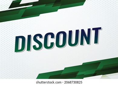 Discount word concept vector illustration with lines and 3d style, landing page, template, ui, web, mobile app, poster, banner, flyer, background, gift card, coupon, label, wallpaper	