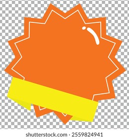 discount yellow and orange color illustration vector  for anything