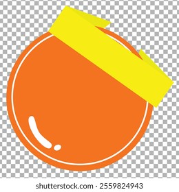 discount yellow and orange color illustration vector  for anything