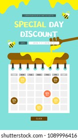 Discounted Events Page Design