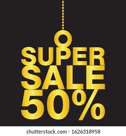 The discounted price tag is a print job to notify the price discount. From the marketing of various products Attract consumers and customers

