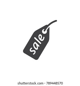 discounted tag icon. Shopping elements. Premium quality graphic design icon. Simple icon for websites, web design, mobile, info graphics on white background