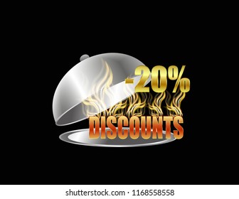 Discounts hot logo
