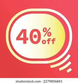 
% Rabatt Förderung Vektorgrafik