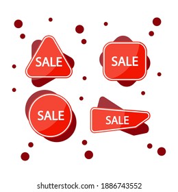 Discounts. sale Flat design. Illustration	
