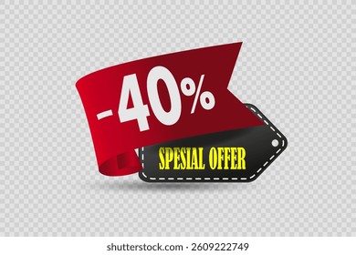 Discounts and sales banner. Vector illustration EPS10