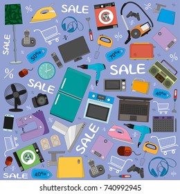 discounts and sales of home electronics appliances