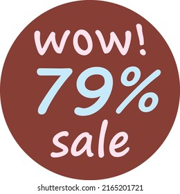 discounts and sales percentages on a white background
