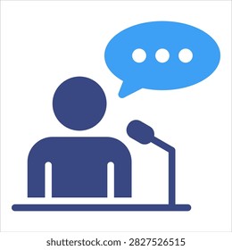 Discourse Icon Element For Design