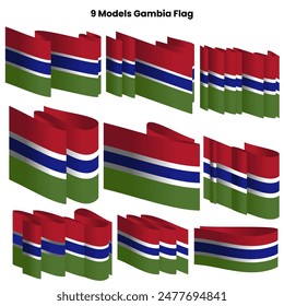 
Descubra 9 impresionantes modelos de la bandera nacional de Gambia, perfecto para sus necesidades de diseño. Ideal para celebraciones del Día de la Independencia y más allá, estos activos de alta calidad elevarán sus proyectos.