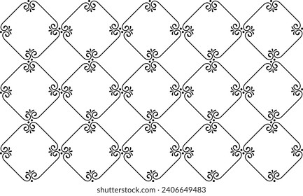 Discover the allure of rare geometric ornament pattern formation design, This high-quality image captures the essence of unique and intricate patterns, blending geometric precision with artistic flair