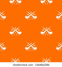 Discover america 1492 pattern vector orange for any web design best