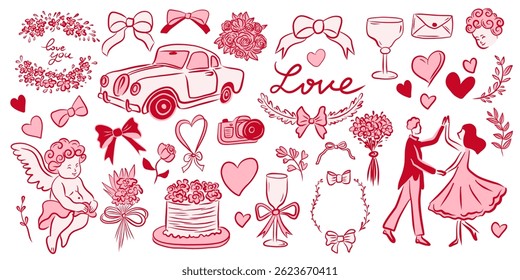 Discover the beautiful elements of Romantic Love that enhance weddings and celebratory events