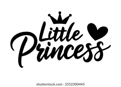 Discover beautiful "Little Princess" typography designs perfect for creative projects. Ideal for cards, posters, t-shirts, and more. High-quality, royalty-free images available .