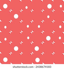 Discover the beauty of minimalism with our "Simplicity in Scarlet" collection of simple red patterns vector art. 