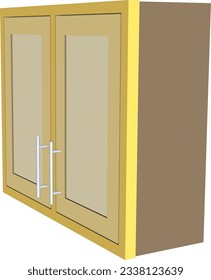 Discover the beauty of organization with our 2-door cabinet.