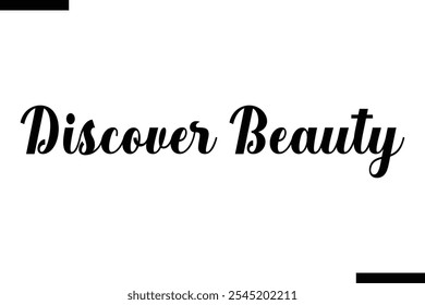 Descubra Vector de belleza Tipografía inspiradora de viajes Texto