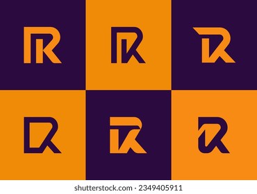 Discover a captivating collection of logos and marks symbols showcasing the dynamic letter combination RK