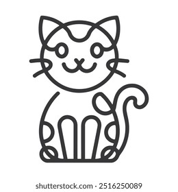 Discover a charming cat line art vector set featuring minimalist designs ideal for digital artwork, packaging, and pet branding. Perfect for adding a playful touch to your projects.