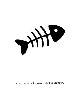 Discover a clean and minimalist vector illustration featuring a simple black fishbone icon. With its bold silhouette style, this versatile fish skeleton graphic is perfect for web design, app icons, UI elements, branding, logos, stickers, scrapbooking, and pet or seafood creative projects.

#Fishbone #FishSkeleton #CatFood #PetIcon #VectorIllustration #MinimalistArt #FishIcon #IconDesign #GraphicDesign #Clipart