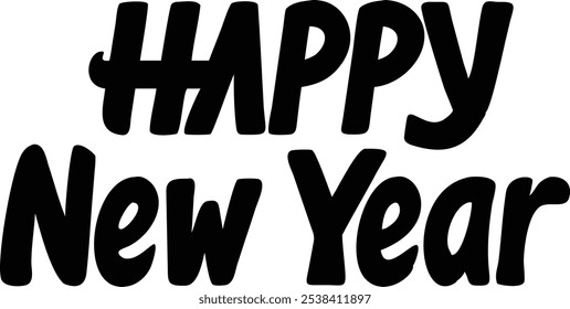 Discover a collection of vibrant and creative typography designs for the New Year. Perfect for cards, social media, and festive decor, these visuals capture the joy and excitement of ringing in a new 