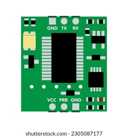 Entdecken Sie eine detaillierte Vektorgrafik einer Leitfähigkeitsschalttafel, die sich ideal für die Messung und Überwachung der elektrischen Leitfähigkeit verschiedener Stoffe eignet