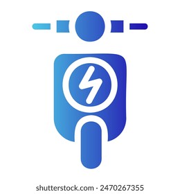 Discover the efficiency of transportation with our Transport Gradient Glyph Icon Set. This collection features solid icons with captivating color gradients, specifically designed for various transport