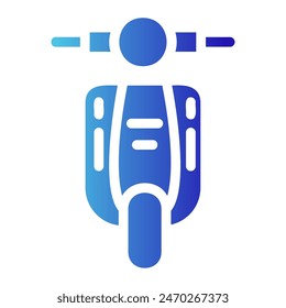 Discover the efficiency of transportation with our Transport Gradient Glyph Icon Set. This collection features solid icons with captivating color gradients, specifically designed for various transport