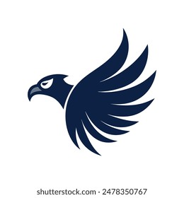 Discover the elegance of our flight bird logo icon, a stunning vector art illustration perfect for your creative projects. This high-quality design captures the grace and freedom of a soaring bird.