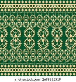 Descubra la elegancia de la herencia tailandesa a través de la seda tailandesa dibujada a mano con patrón de pavo real.