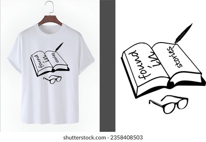 Entdecken Sie das Wesen der Eleganz mit unserem T-Shirt "Found in Stories" in unscharfem Weiß. Dieses minimalistische Design enthält den zauberhaften Satz "In Geschichten gefunden" in einer stilvollen Schrift, die den Zauber verkörpert.