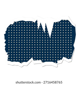 Discover exciting patterns revealed through torn paper effects, perfect for dynamic design projects
