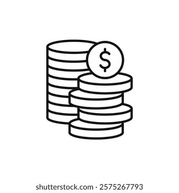 Discover and explore a diverse range of icons that symbolize essential money management concepts, including savings, loans, and earnings, which are ideal for various financerelated projects