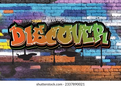 discover graffiti lettering typography art illustration