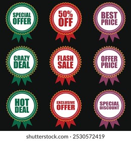 Discover high-quality discount sticker sets perfect for sales, promotions, and special offers. Eye-catching designs, customizable options, and bulk packs available to boost your retail or online.