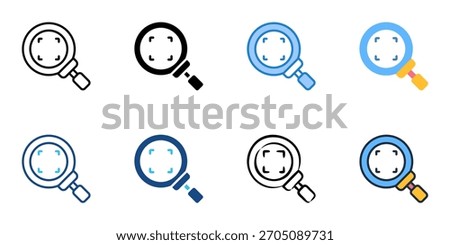 Discover icon set multiple style collection 
