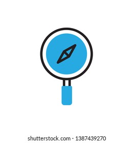 discover icon vector design. modern icon design