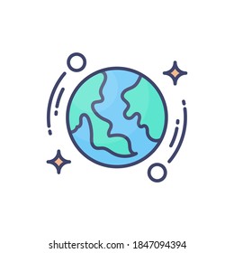 Discover icon in vector. Logotype