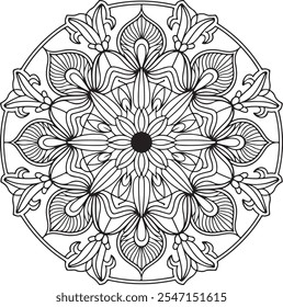 Discover intricately designed mandala coloring pages that offer a calming and mindful experience, fostering creativity for all levels of artists.