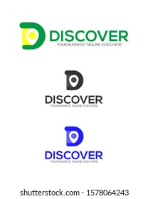 Discover with Letter D Modern Logo Design