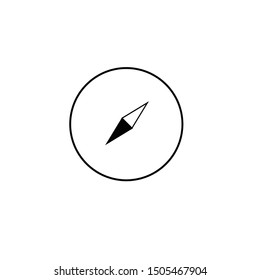 discover logo. discover word and compass symbol