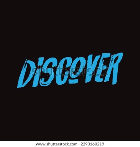 discover logo. discover word and compass symbol