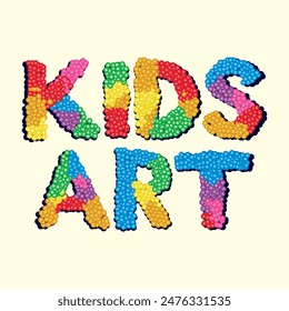 Discover our charming vector collection of "Kids Art," featuring playful designs in a burst of colors, perfect for adding joy and creativity to your projects