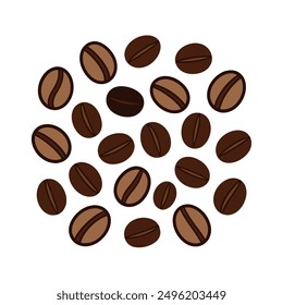 discover our "coffee beans vector illustration" featuring detailed and realistic depictions of aromatic beans. perfect for digital downloads, crafting, kitchen decor, and more creative projects.