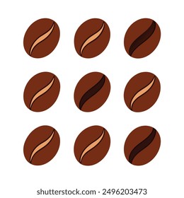 discover our "coffee beans vector illustration" featuring detailed and realistic depictions of aromatic beans. perfect for digital downloads, crafting, kitchen decor, and more creative projects.