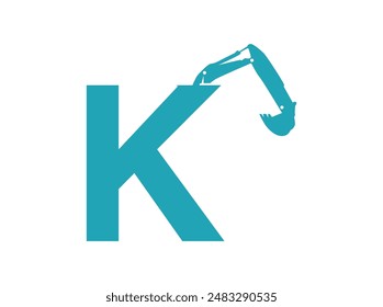 Entdecken Unsere Baulogo-Vektorgrafik mit Baggerarm. Entworfen, um Stärke und Präzision zu symbolisieren, ist es perfekt für Bauunternehmen, schwere Maschinendienstleistungen und Gebäude