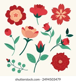 Descubra nuestro exquisito "Antiguas Victorian Flowers Clip Art Vector Set" con intrincados diseños florales perfectos para la elaboración, reserva de chatarra y decoración. Añade elegancia atemporal a tus proyectos.