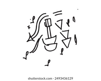 Descubra nuestro Vector de logo musical, diseñado para simbolizar el ritmo y la creatividad. Con un diseño dinámico y artístico, perfecto para festivales de música, bandas y compañías de producción de audio".