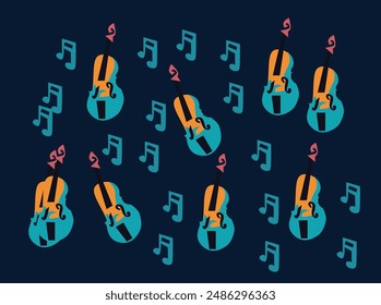 Descubra nuestro Vector de logotipo de patrón de música, diseñado para simbolizar el ritmo y la armonía. Con un diseño dinámico y artístico, perfecto para festivales de música, bandas y negocios relacionados con el audio B